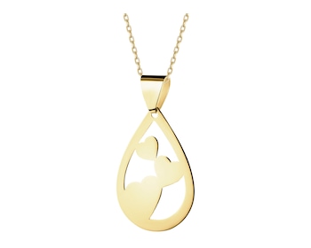 8 K Yellow Gold Pendant 