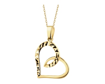 8 K Yellow Gold Pendant 