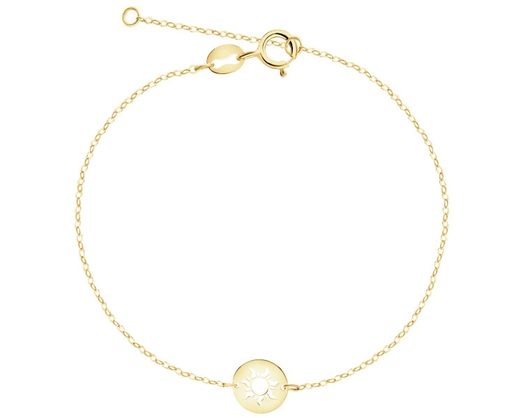 9 K Yellow Gold Bracelet 