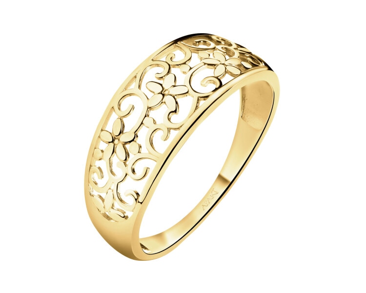 14 K Yellow Gold Ring 