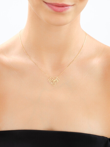 14 K Yellow Gold Necklace 