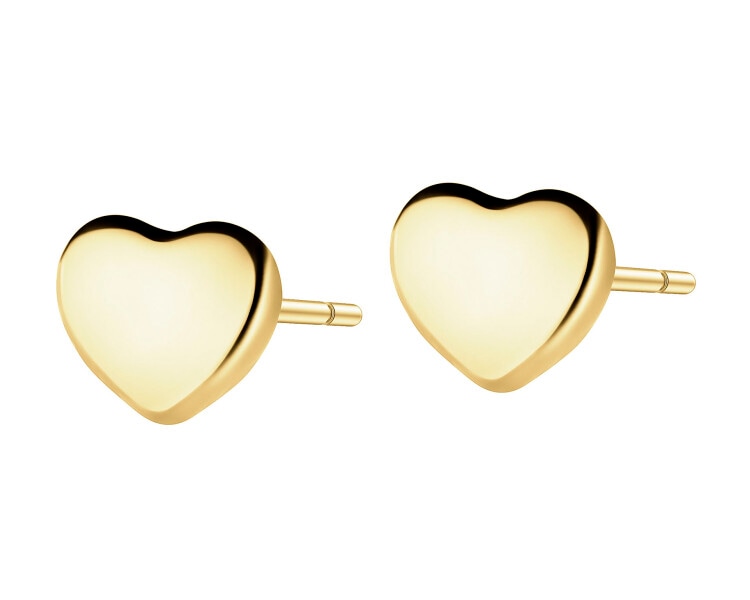 8 K Yellow Gold Earrings 