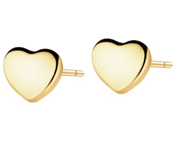 8 K Yellow Gold Earrings 