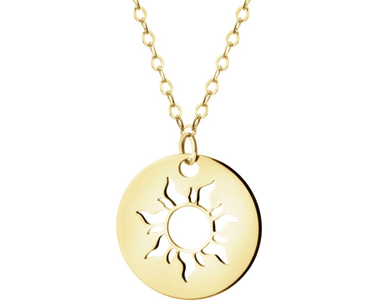  Yellow Gold Necklace 