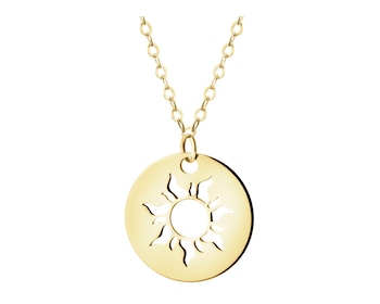  Yellow Gold Necklace 