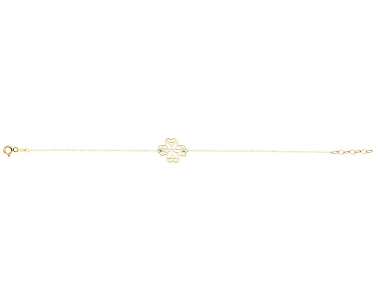 14 K Yellow Gold Bracelet 