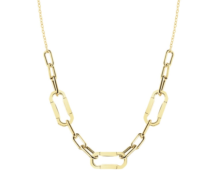 9 K Yellow Gold Necklace 