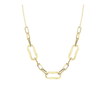 9 K Yellow Gold Necklace 