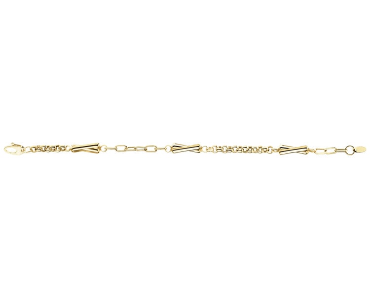 9 K Yellow Gold Bracelet 