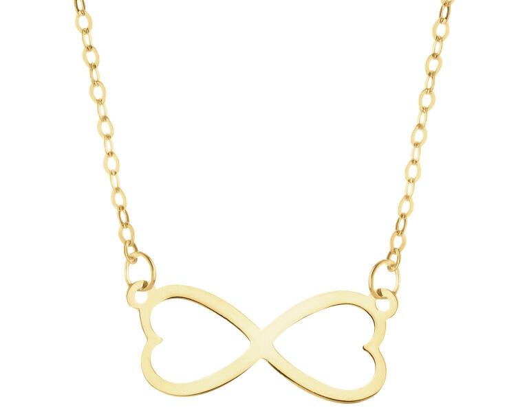 9 K Yellow Gold Necklace 