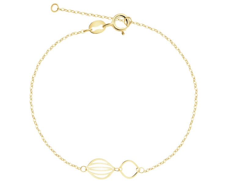 9 K Yellow Gold Bracelet 