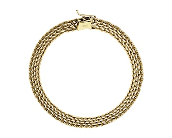 14 K Yellow Gold Bracelet 