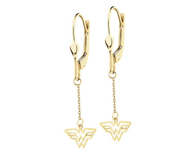 Gold earrings - DC, Wonder Woman, Warner Bros. Discovery