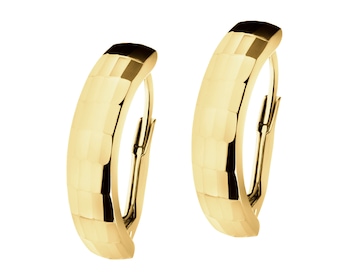 14 K Yellow Gold Earrings 