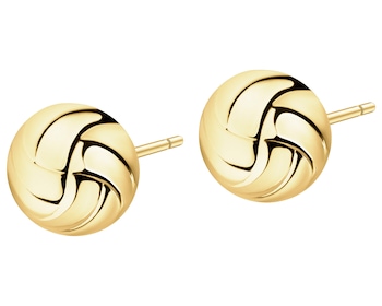 14 K Yellow Gold Earrings 