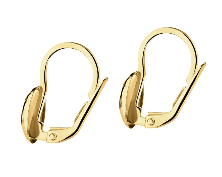 14 K Yellow Gold Dangling Earring 