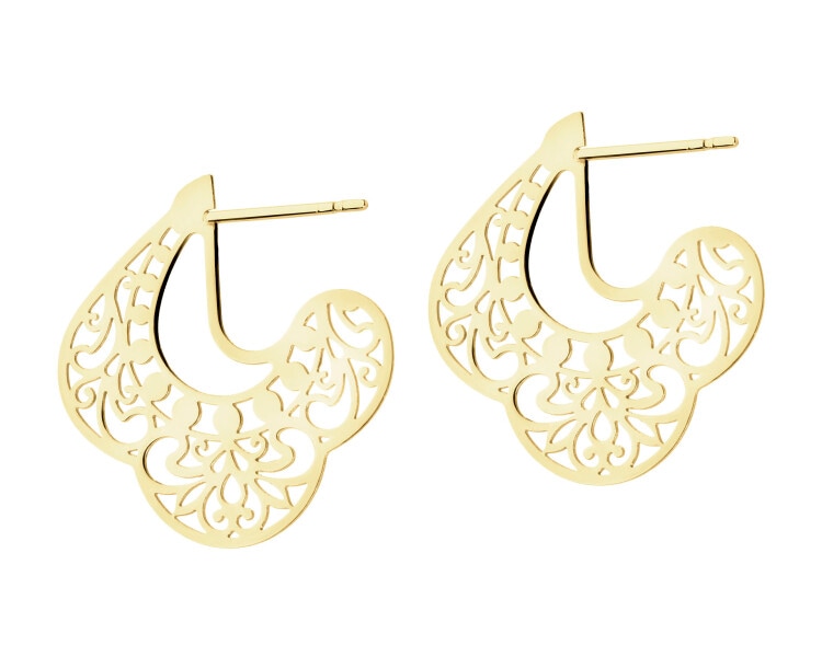 14 K Yellow Gold Dangling Earring 