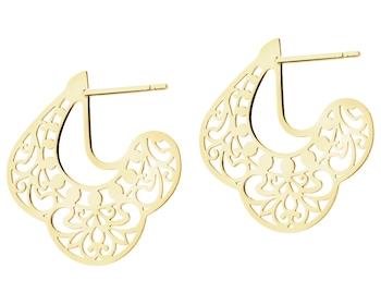 14 K Yellow Gold Dangling Earring 