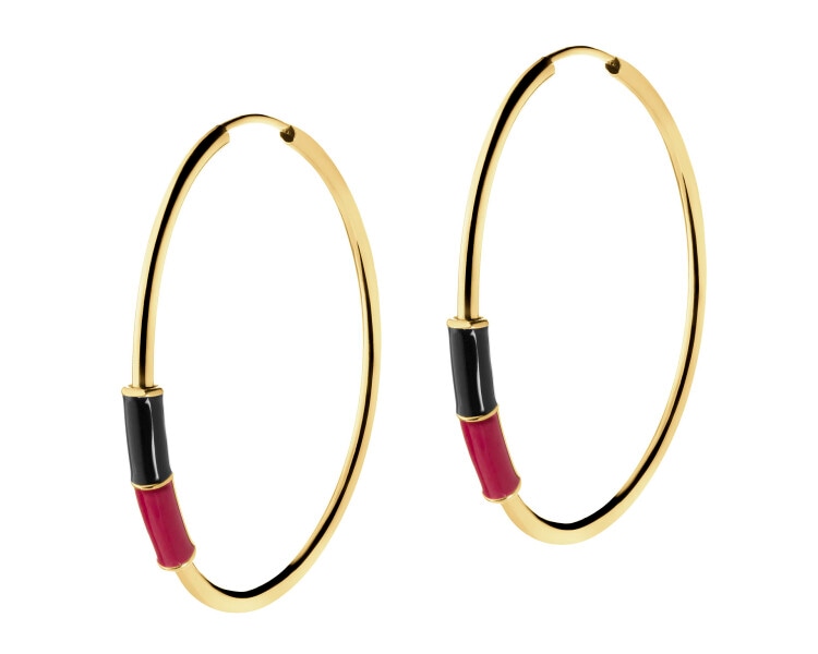 14 K Yellow Gold Earrings 