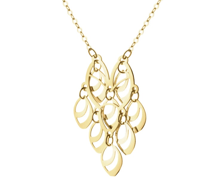 14 K Yellow Gold Necklace 