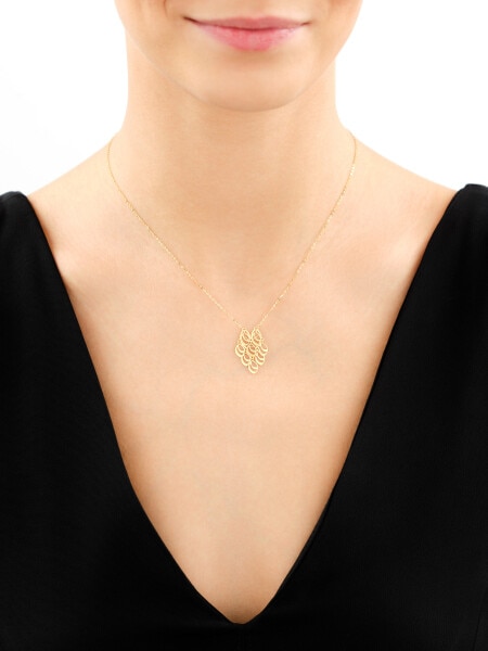 14 K Yellow Gold Necklace 