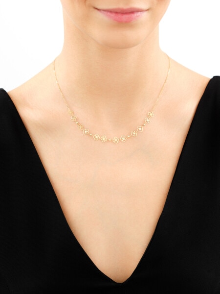 14 K Yellow Gold Necklace 