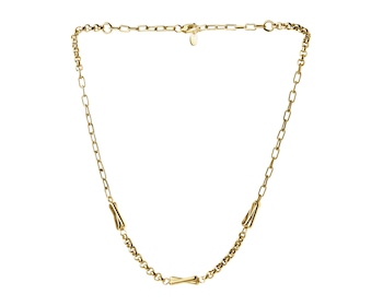 9 K Yellow Gold Necklace 