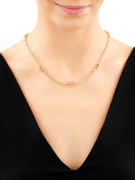 9 K Yellow Gold Necklace 