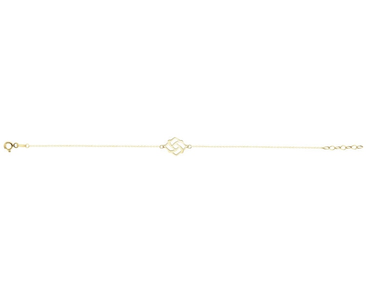 8 K Yellow Gold Bracelet 