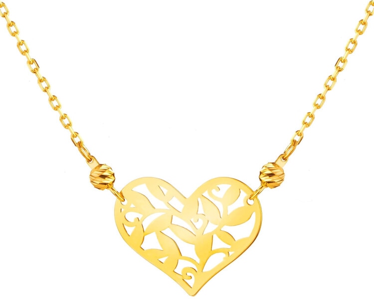 14 K Yellow Gold Necklace 