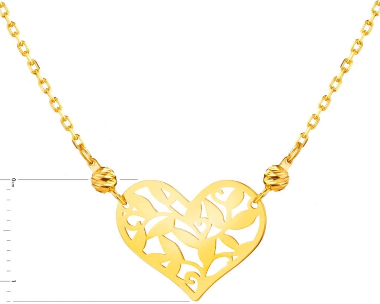 14 K Yellow Gold Necklace 