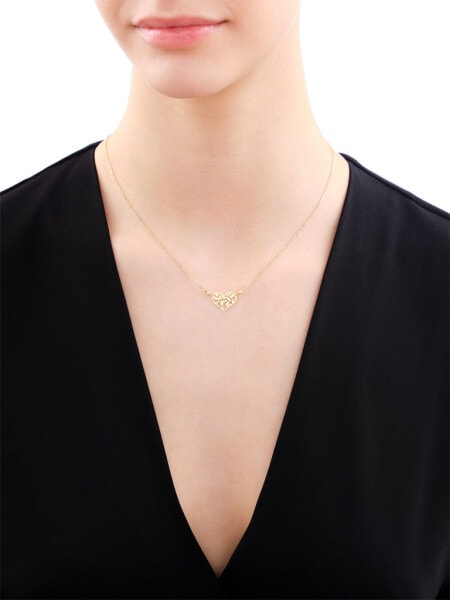 14 K Yellow Gold Necklace 