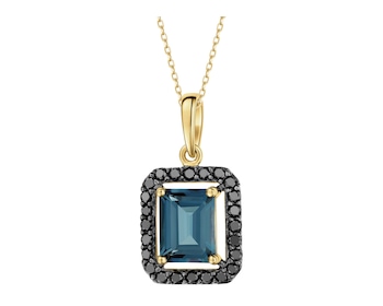 14 K Yellow Gold Pendant  - fineness 14 K