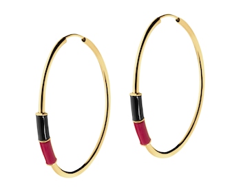 9 K Yellow Gold Earrings 