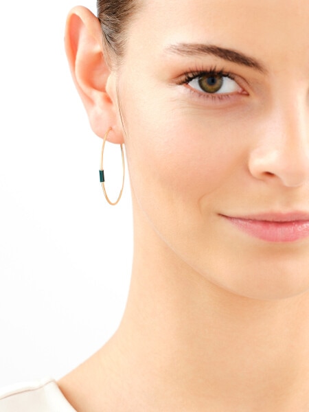 14 K Yellow Gold Hoop Earring 