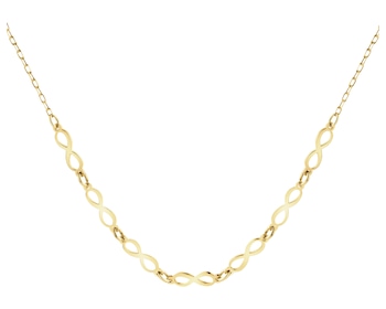 9 K Yellow Gold Necklace 