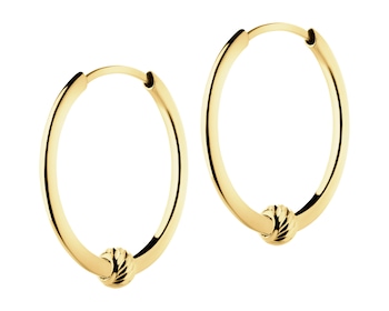 14 K Yellow Gold Hoop Earring 