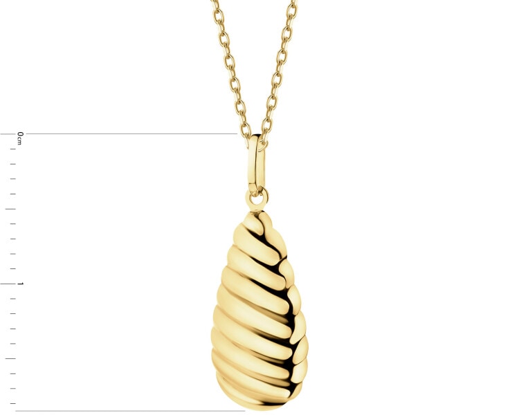 9 K Yellow Gold Necklace