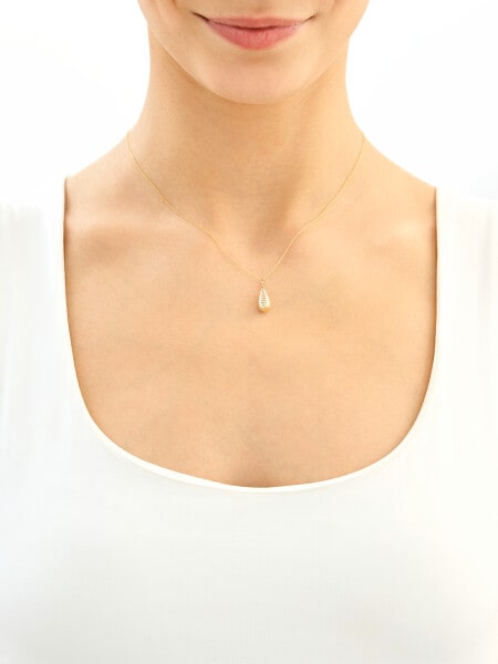 9 K Yellow Gold Necklace