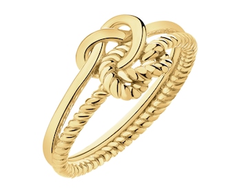 Gold-Plated Silver Ring 