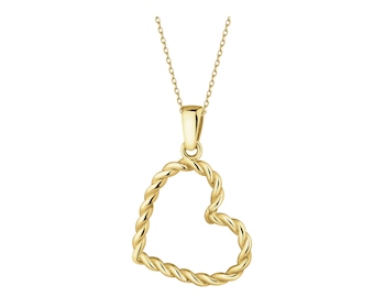 8 K Yellow Gold Pendant 