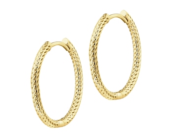 14 K Yellow Gold Hoop Earring 