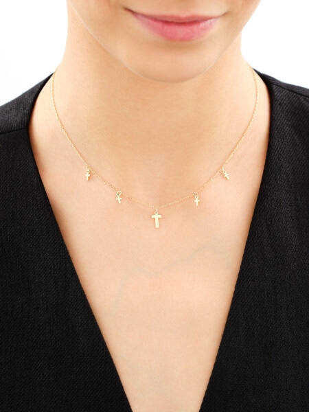 Gold-Plated Silver Necklace 