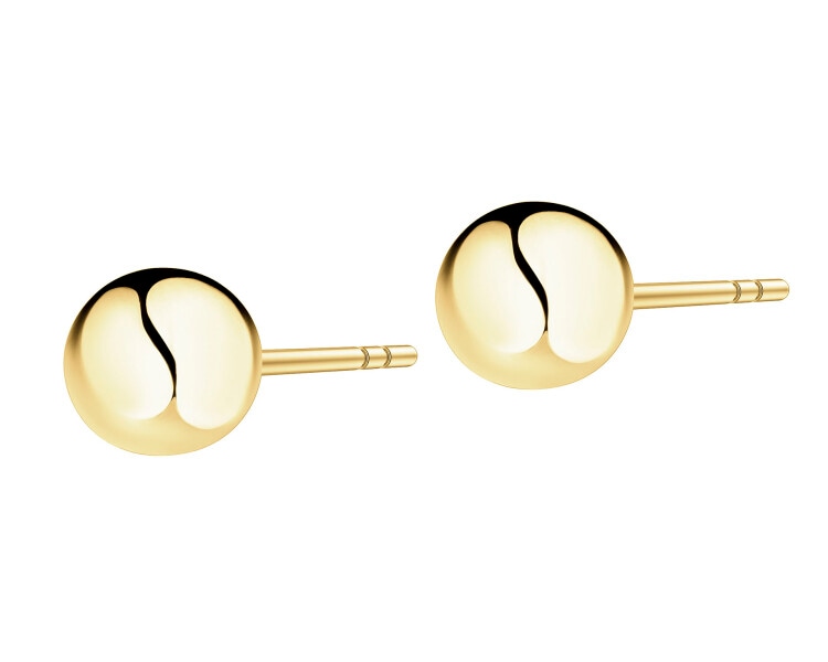 8 K Yellow Gold Earrings