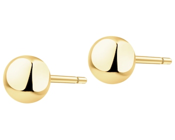 8 K Yellow Gold Earrings