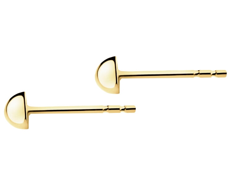 8 K Yellow Gold Earrings