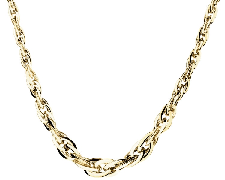 9 K Yellow Gold Necklace 