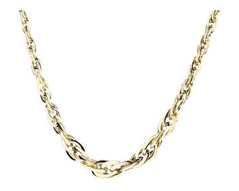 9 K Yellow Gold Necklace 