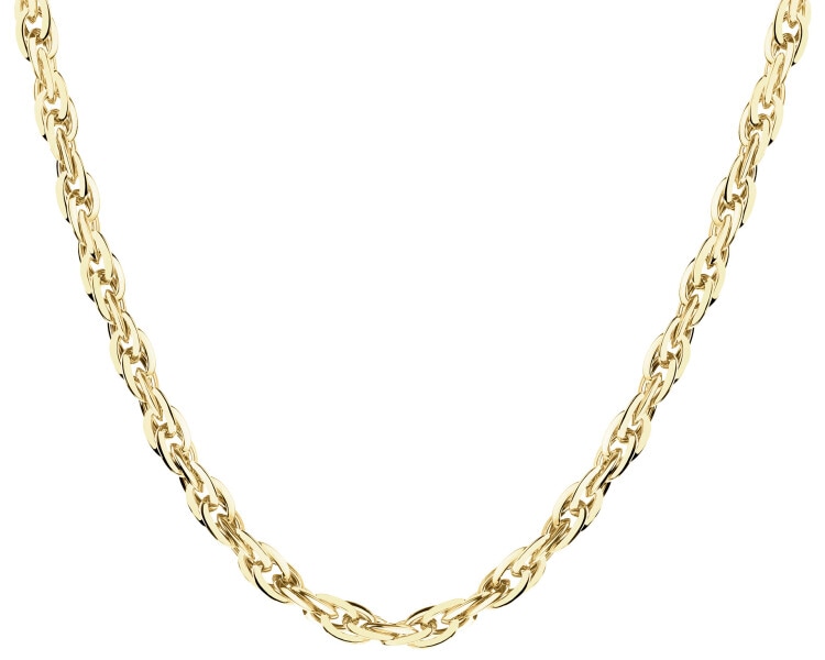 9 K Yellow Gold Necklace 