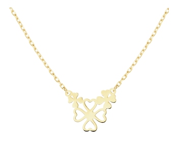 8 K Yellow Gold Necklace 